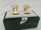 Top Grade Copy Rolex Yellow  Gold Cuff Links (2)_th.jpg